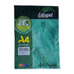 PAPEL COUCHE FOSCO A4 50 FOLHAS 090 GRAMAS - EDISPEL