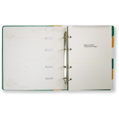 CADERNO ORGANIZADOR STRANGER THINKS  VERDE - CICERO