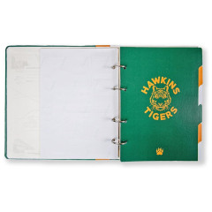 CADERNO ORGANIZADOR STRANGER THINKS  VERDE - CICERO