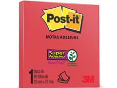 BLOCO ADESIVO POST-IT POP-UP 76X76 TELHA 90 FOLHAS - 3M