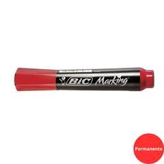 PINCEL MARCADOR PERMANENTE RECARREGÁVEL MARKING VERMELHO