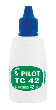 TINTA PARA CARIMBO 42ML AZUL - PILOT