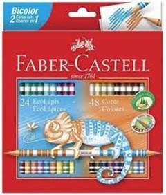 LAPIS DE COR BICOLOR 24X1 120624 - FABER CASTELL