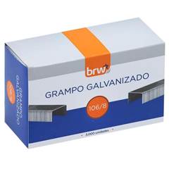 GRAMPO 106/8 GALVANIZADO 3000X1-BRW