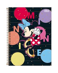 CADERNO CAPA DURA 16MATERIAS 256FOLHAS MINNIE - TILIBRA