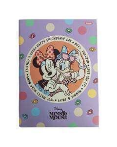 CADERNO CAPA DURA BROCHURA 080FOLHAS MINNIE MOUSE - FORONI