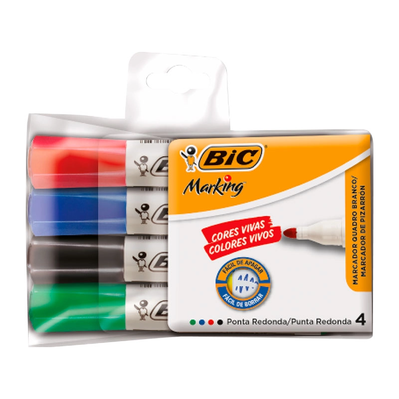 PINCEL P/QUADRO BR.MARKING 4X1 COLOR