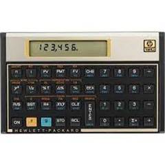 CALCULADORA FINANCEIRA 12C GOLD - HP