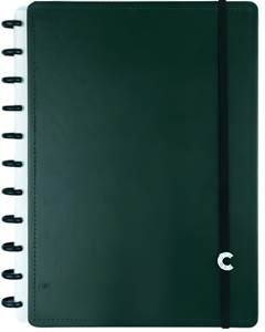 CADERNO DARK GREEN GRANDE - CADERNO INTELIGENTE