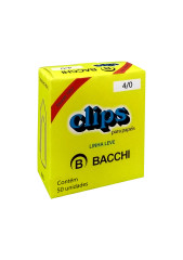 CLIPS 4/0 GALVANIZADO 420 UNIDADES - BACCHI
