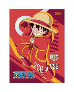 CADERNO CAPA DURA BROCHURA 80FOLHAS ONE PIECE - TILIBRA