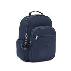 MOCHILA SEOUL TRUE BLUE TONAL - KIPLING