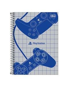 CADERNO CAPA DURA 10MATERIAS 160FOLHAS PLAYSTATION - TILIBRA