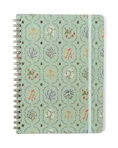 CADERNO ESPIRAL JARDIM PAUTADO 20X27,5 VERDE 1 MATERIA 80 FLS - CICERO