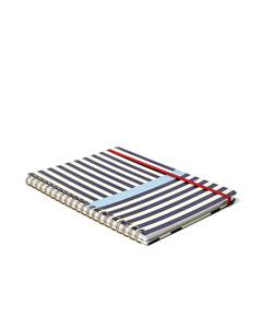 CADERNO ESPIRAL PRAIA PAUTADO 20X27,5 BARRACA 1 MATÉRIA 80 FLS - CICERO