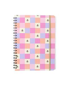 CADERNO ESPIRAL MELISSA PAUTADO 20X27,5 CASINHA DAS ABELHAS 1 MAT¿RIA 80 FLS - CICERO