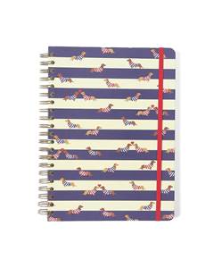 CADERNO ESPIRAL PRAIA PAUTADO 20X27,5 CACHORROS 10 MAT¿RIAS 160 FLS - CICERO