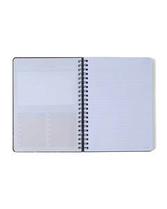 CADERNO ESPIRAL BOSSA NOVA PAUTADO 20X27,5 BOEMIA CARAMELO 10 MAT¿RIAS 160 FLS - CICERO