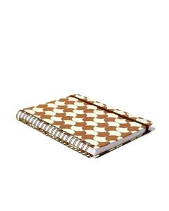 CADERNO ESPIRAL BOSSA NOVA PAUTADO 20X27,5 BOEMIA CARAMELO 10 MAT¿RIAS 160 FLS - CICERO
