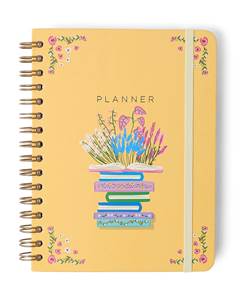 PLANNER PERMANENTE WIRE-O QUINTAL LITERÁRIO SEMANAL NOTAS A5 CONTOS - CICERO