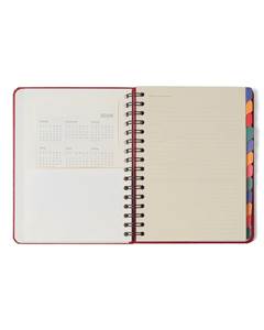 PLANNER PERMANENTE WIRE-O QUINTAL LITERÁRIO SEMANAL NOTAS A5 CONTOS - CICERO
