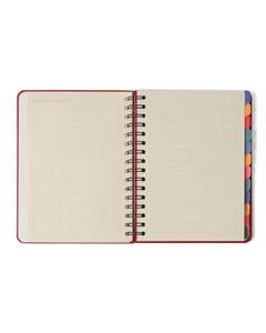PLANNER PERMANENTE WIRE-O QUINTAL LITERÁRIO SEMANAL NOTAS A5 CONTOS - CICERO