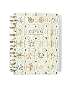 PLANNER PERMANENTE WIRE-O JARDIM SEMANAL NOTAS A5 OFF WHITE - CICERO