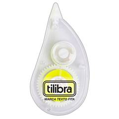 MARCA TEXTO EM FITA AMARELO 5MMX6M  - TILIBRA