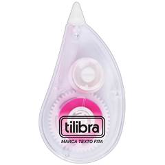 MARCA TEXTO EM FITA ROSA 5MMX6M - TILIBRA