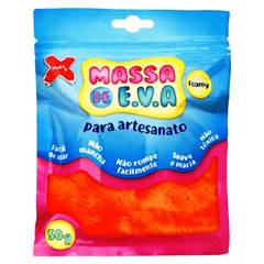 MASSA P/MODELAR 50G EVA LARANJA 13004-MAKE+