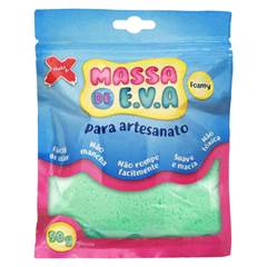 MASSA P/MODELAR 50G EVA VERDE CLARO 13012-MAKE+