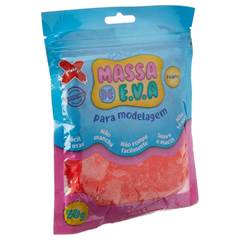 MASSA P/MODELAR 50G EVA VERMELHO 13014-MAKE+