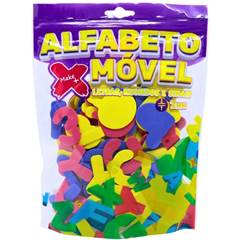 ALFABETO MOVEL EVA 2MM 150 PECAS-MAKE+