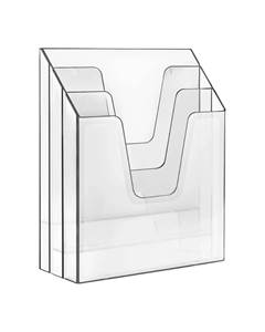 ORGANIZADOR OFFICE TRIPLO CRISTAL-MAXCRIL