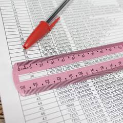 REGUA GUIA DE LEITURA 15CM ROSA- MAXCRIL