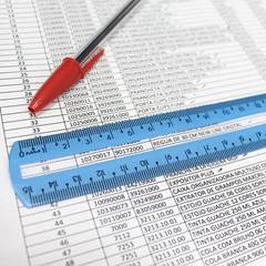 REGUA GUIA DE LEITURA 15CM AZUL-MAXCRIL