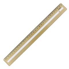 REGUA GUIA DE LEITURA 30CM DOURADA-MAXCRIL