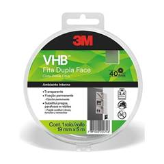 FITA DUPLA FACE 19X5M VHB 4910 - 3 M