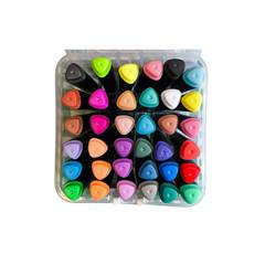 PINCEL MARCADOR COM 36 CORES - FIRST