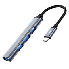 ADAPTADOR HUB USB 4 EM 1 - ELG