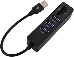 HUB USB 2.0 05 PORTAS 51SD-V2 - ELG