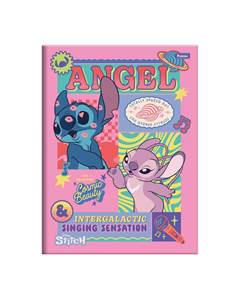 CADERNO CAPA DURA BROCHURA  080FOLHAS STITCH -FORONI