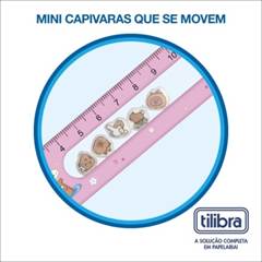 REGUA PLAST.15CM CUPYCLUB 390500 - TILIBRA