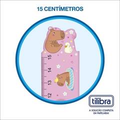 REGUA PLAST.15CM CUPYCLUB 390500 - TILIBRA