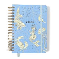 AGENDA PLANNER WIR.DIAR.A5 AQUA AZUL - CICERO