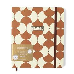 AGENDA PLANNER SEM.17X19,5 BOEMIA CARAMELO- CICERO
