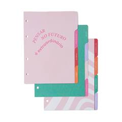 AGENDA PLANNER ARGOLADO NOTAS A5 COLOR BLOOMY - CICERO