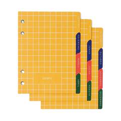 AGENDA PLANNER ARGOLADO CLASSICO SEMANAL A6 AQUA AZUL-CICERO