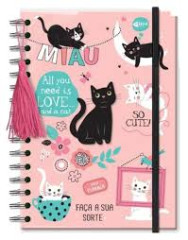 PLANNER PERMANENTE GATO M 6369 - FINA IDEIA