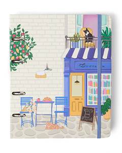 CADERNO CRIATIVO ARGOLADO QUINTAL LITERARIO PAUTADO 17X24 - CICERO